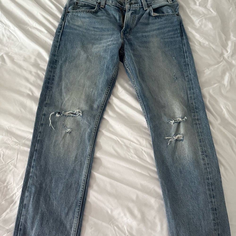 Levi’s Ripped Blue Jeans